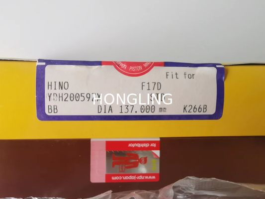 EF750 F17D NPR Piston Ring 137mm For HINO Engine Parts 13011-2710A 13011-2780 13011-2990 13011-2991