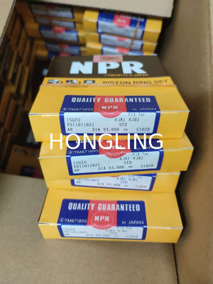Isuzu 4JB1 4JA1 Piston Rings 8-94247-867-0, 5-87311082-097710771 YDI10110ZZ, Cylinder Liner 1-85628395-0