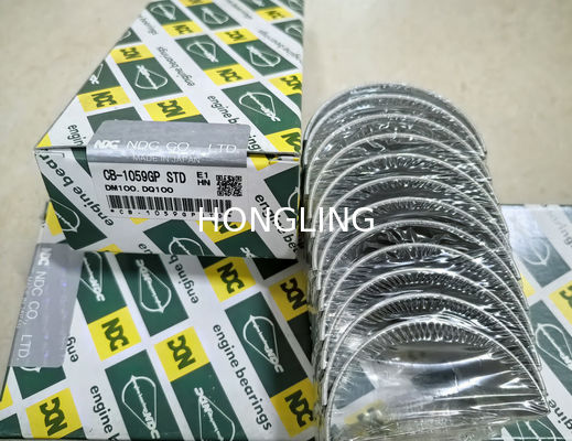 Lightweight Steel NPR Piston Rings For Smooth Installation DM100 Engine Bearing CB-1059GP 13201-1140