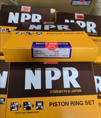 Komatsu 6D140 6211-31-2031 6D95 6207-31-2500 6D108 6221-31-2200 6D155 6128-31-2060 piston ring