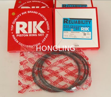 Isuzu 6HKT Piston Ring RIK 17016 8-94391502-4  Alloy Steel
