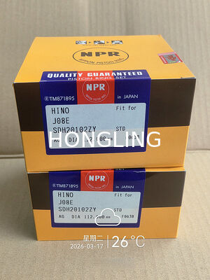 Hino J08E, J05E Piston Rings NPR SDH20102ZY TP 32291 S1301-E0650