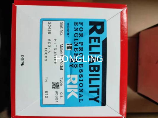 Mitsubish Fuso 6d31 4d31 RIK Piston Rings Japan Rik 20435 Me997485