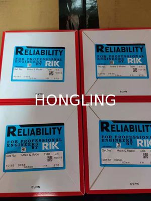 DB58 Piston Ring Set 65.02503-8058 For Doosan DB58T DB58TI DB58TIS