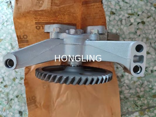 Me074345 6D16 Mitsubishi Heavy Industries Spare Parts Oil Pump For Sk320 Sk330