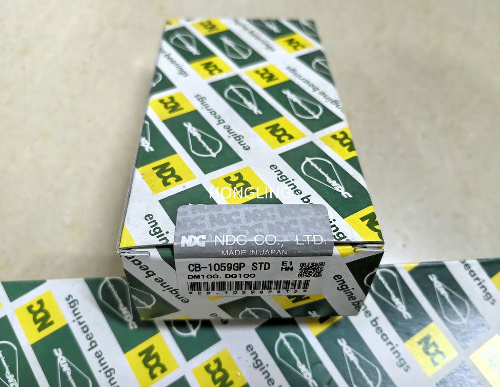 Lightweight Steel NPR Piston Rings For Smooth Installation DM100 Engine Bearing CB-1059GP 13201-1140