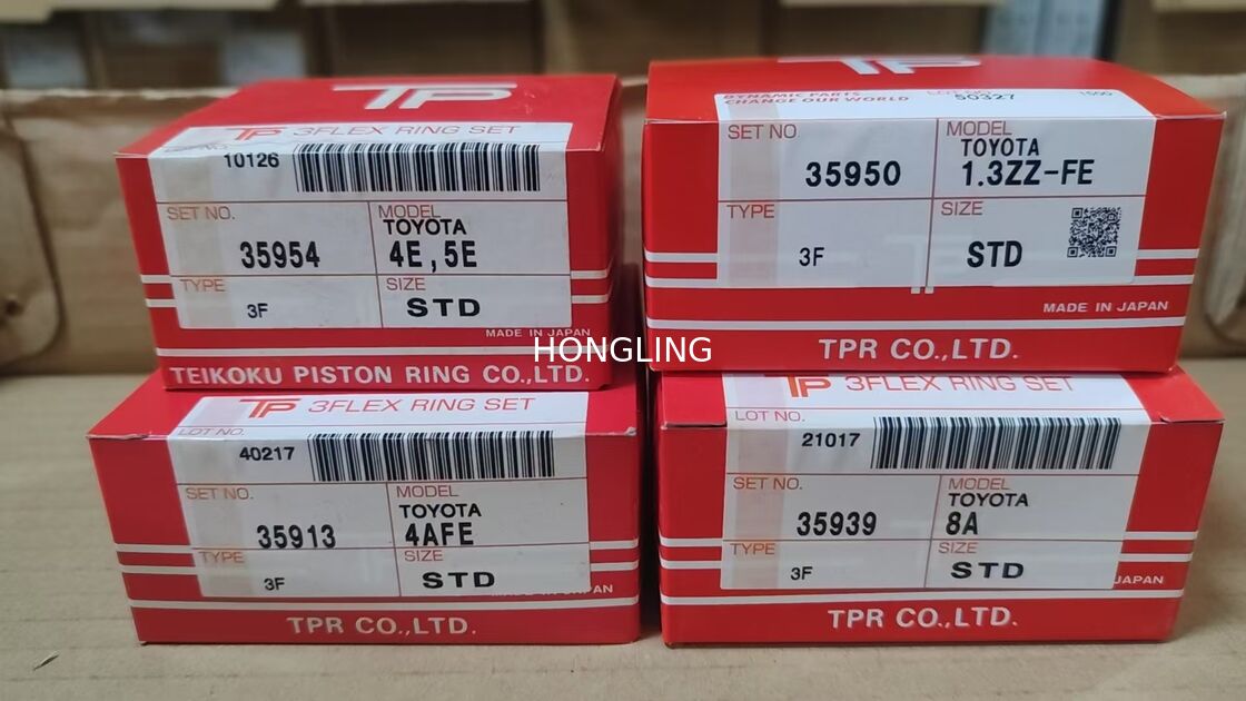 TOYOTA COROLLA 4E 5E Piston ring  13011-11122 13011-11140 4AFE 13011-16280