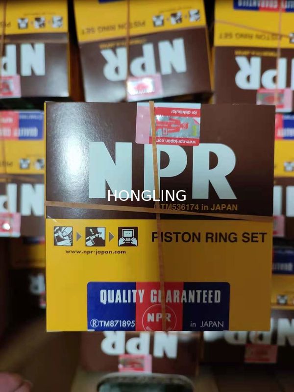 Truck Engine Parts 6bd1 4bd1 NPR Piston Rings For Isuzu Oem No.5-12121005-0